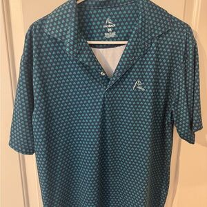 Rhoback Men's Shamrock Polo Shirt